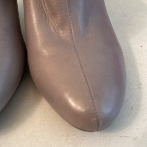 Coach Annika grey leather booties - Picture 5 of 16